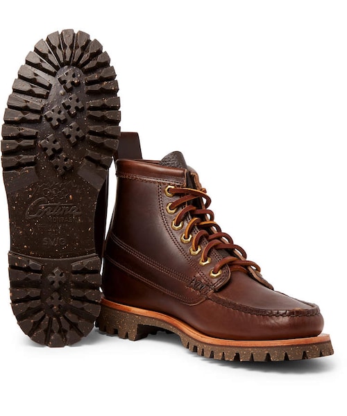 YUKETEN（ユケテン）の「Yuketen Angler Leather Boots（ブーツ）」 - WEAR