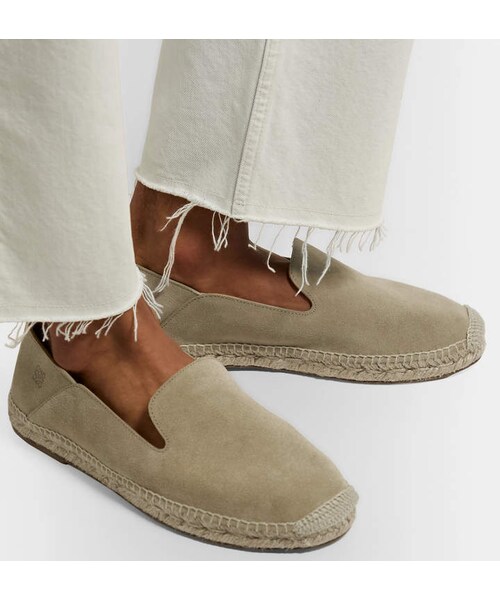 LOEWE(ロエベ)の「Loewe Collapsible-Heel Suede Espadrilles(その他シューズ・メンズ・neutrals・Eu 39/Eu 40/Eu 41/Eu 42/Eu 43/Eu 44)」の5枚目の写真