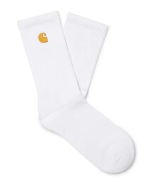 Carhartt | Carhartt Wip Chase Logo-Embroidered Ribbed Stretch Cotton-Blend Socks(ソックス/靴下)
