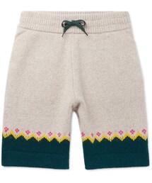 Burberry Fair Isle Wool Drawstring Shorts