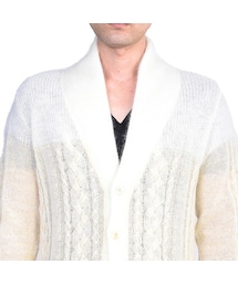 【美品】08サーカス ローゲージモヘヤカーディガン 08sircus（ゼロエイトサーカス）の「08sircus(08サーカス） mens