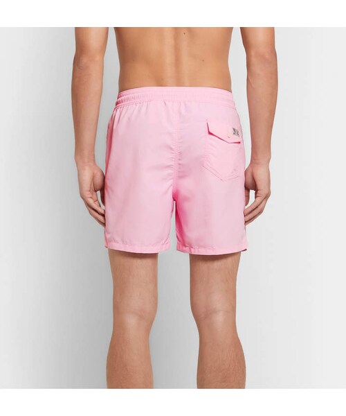 POLO RALPH LAUREN(ポロ ラルフ ローレン)の「Polo Ralph Lauren Traveler Mid-Length Swim Shorts(水着・メンズ・Pink・M/L/XL/XXL)」の4枚目の写真