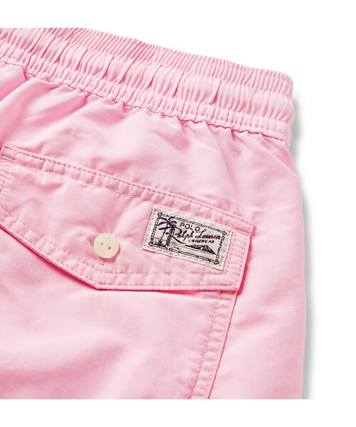 POLO RALPH LAUREN(ポロ ラルフ ローレン)の「Polo Ralph Lauren Traveler Mid-Length Swim Shorts(水着・メンズ・Pink・M/L/XL/XXL)」の5枚目の写真