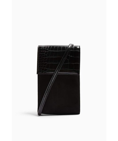 FRANCIS North South Cross Body Bag In Black