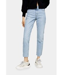 TOPSHOP | Topshop CONSIDERED Bleach Straight Jeans(デニムパンツ)