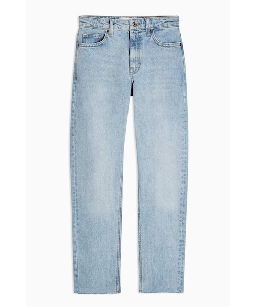 TOPSHOP（トップショップ）の「Topshop CONSIDERED Bleach Straight Jeans（デニムパンツ・レディース・Blue・W3230/W2632/W2832/W3030/W3232/W3432/W2434/W3434/W2432/W2530/W2830/W2634/W3034/W2532/W3632/W3630/W2534/W2834/W2630/W3234/W3430/W3032/W3634）」の4枚目の写真