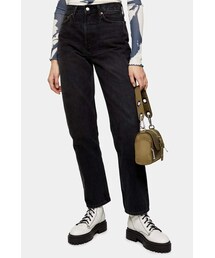 TOPSHOP | Topshop Washed Black Dad Jeans(デニムパンツ)