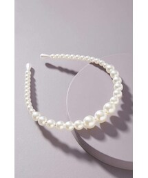 SHASHI | Shashi Tapered Pearl Headband(ヘアアクセサリー)