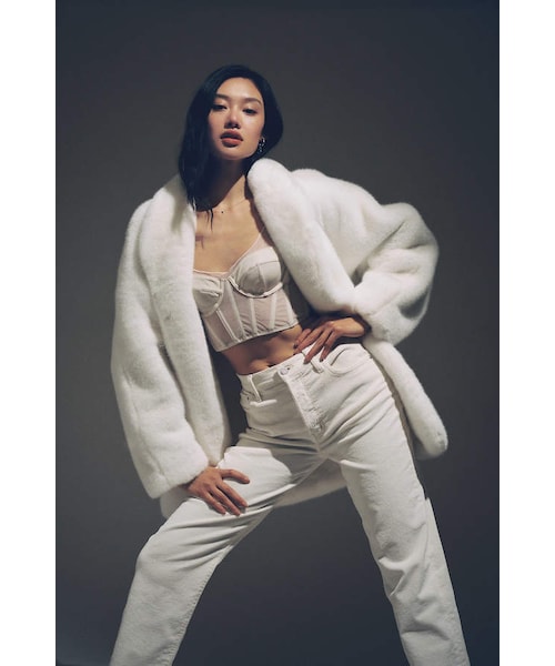 I.AM.GIA（アイアムジーア）の「I.Am.Gia I.AM.GIA Nya Faux Fur Coat 