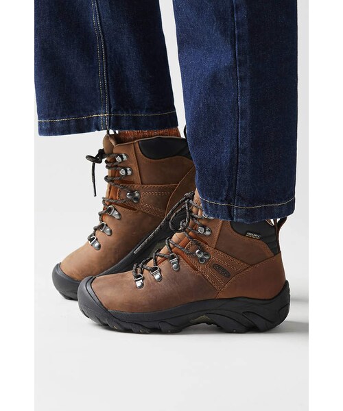 KEEN（キーン）の「Keen KEEN Pyrenees Mid Hiker Boot（ブーツ・レディース・Brown・10）」の3枚目の写真
