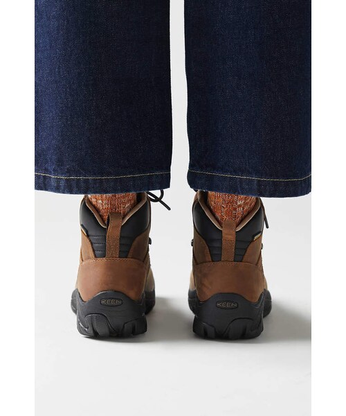KEEN（キーン）の「Keen KEEN Pyrenees Mid Hiker Boot（ブーツ・レディース・Brown・10）」の4枚目の写真