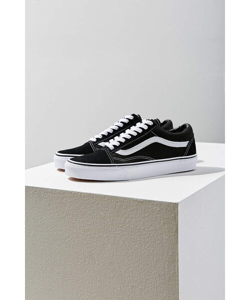 VANS（バンズ）の「Vans Old Skool Sneaker（スニーカー・レディース・Black/Blue・W 9/m 7.5/W 5/m 3.5/W 8.5/m 7/W 9.5/m 8/W 6/m 4.5/W 6.5/m 5/W 7/m 5.5/W 7.5/m 6）」の3枚目の写真