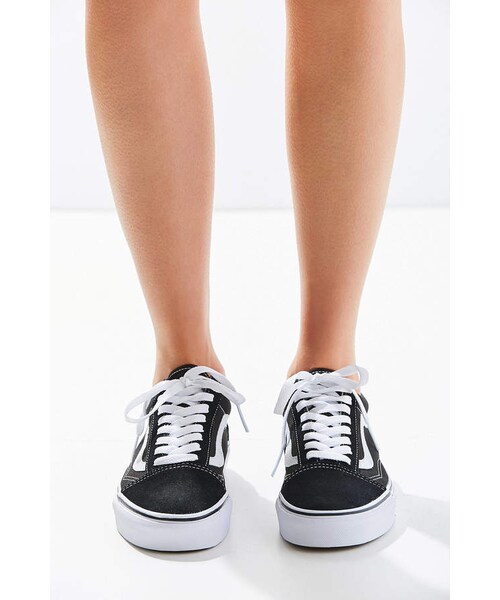 VANS（バンズ）の「Vans Old Skool Sneaker（スニーカー・レディース・Black/Blue・W 9/m 7.5/W 5/m 3.5/W 8.5/m 7/W 9.5/m 8/W 6/m 4.5/W 6.5/m 5/W 7/m 5.5/W 7.5/m 6）」の9枚目の写真