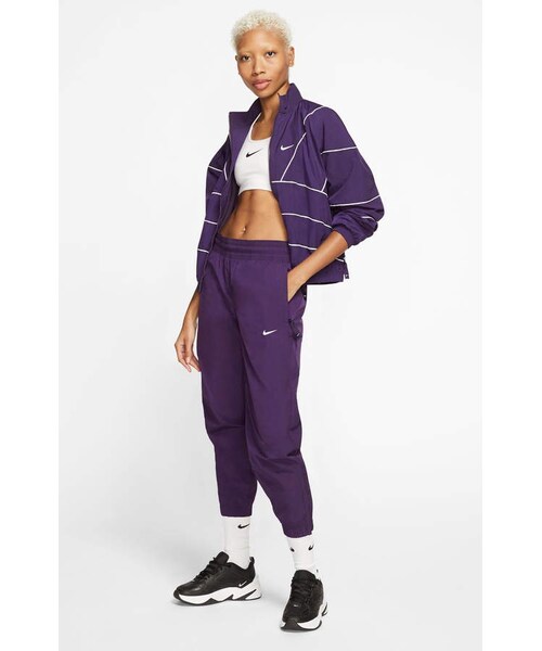 NIKE(ナイキ)の「Nike Cropped Track Pants(その他パンツ・レディース・Black/Pink/Purple・X-small/Small/Medium/Large)」の5枚目の写真
