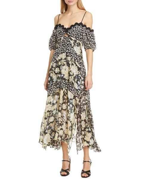 Rebecca Taylor レベッカテイラー の Rebecca Taylor Cold Shoulder Party Dress ワンピース Wear