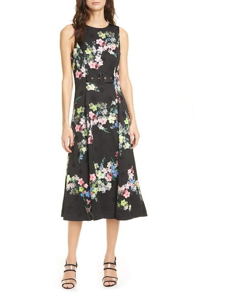 TED BAKER london ミニドレス　ワンピース Ted Baker（テッドベーカー）の「CHELLSE 清楚系 ブラックニット