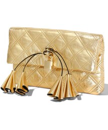 The Marc Jacobs Sofia Loves The Metallic Leather Clutch