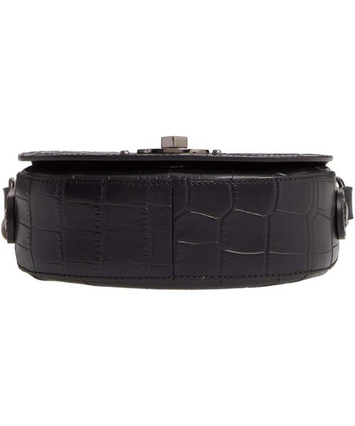 LONGCHAMP(ロンシャン)の「Longchamp Small Cavalcade Crocodile Embossed Leather Crossbody Bag(ショルダーバッグ・レディース・Black・One Size)」の3枚目の写真