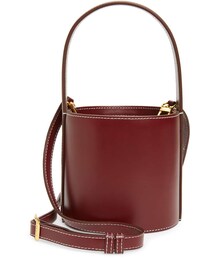 STAUD（スタウド）の「STAUD Mini Bissett Leather Bucket Bag
