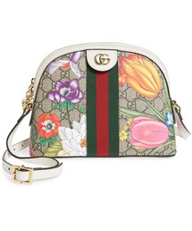 Gucci Small Ophidia Floral GG Supreme Shoulder Bag
