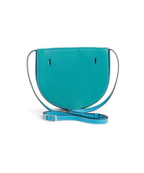 LOEWE（ロエベ）の「Loewe Heel Leather Crossbody Bag（ショルダーバッグ・レディース・Black/Green・One Size）」の5枚目の写真
