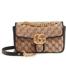 Gucci Mini GG Marmont 2.0 Quilted Shoulder Bag
