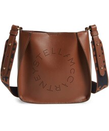 STELLA McCARTNEY | Stella McCartney Logo Alter Nappa Faux Leather Crossbody Bag(ショルダーバッグ)