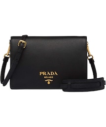 PRADA | Prada Daino Leather Flap Crossbody Bag(ショルダーバッグ)