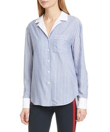 rag & bone Amelia Stripe PJ Shirt