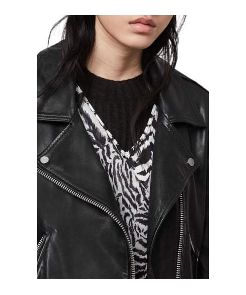 ALLSAINTS（オールセインツ）の「ALLSAINTS Luna Leather Biker Jacket