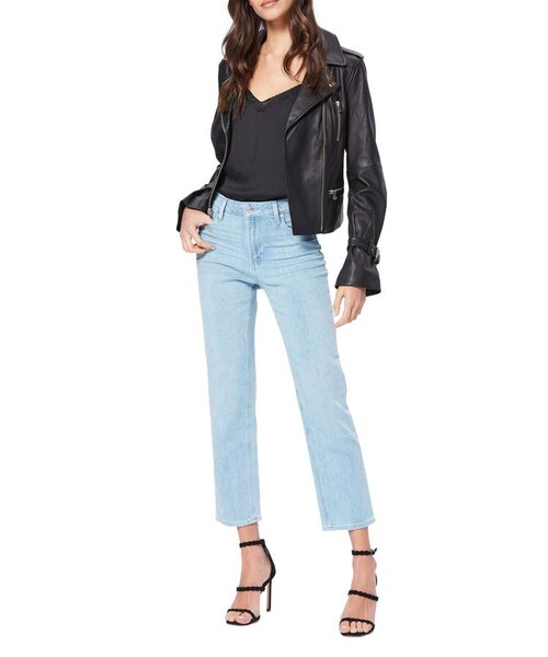 PAIGE（ペイジ）の「PAIGE Vintage Noella High Waist Crop Straight Leg Jeans（デニムパンツ・レディース・Blue・24/25/28/26/30）」の4枚目の写真