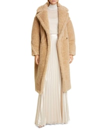 Max Mara | Max Mara Park Metallic Faux Fur Teddy Bear Coat(ジャケット/アウター)