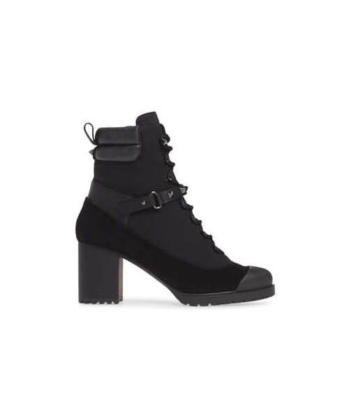VALENTINO（ヴァレンティノ）の「Valentino Garavani Rockstud Cap Toe Boot（ブーツ・レディース・Black・6us / 36eu/9us / 39eu/9.5us / 39.5eu/11us / 41eu/5us / 35eu/11.5us / 41.5eu）」の5枚目の写真