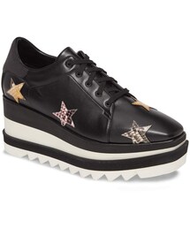 Stella McCartney Star Platform Wedge Sneaker