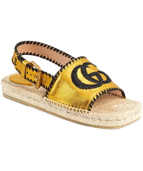 GUCCI（グッチ）の「Gucci Pilar Embroidered Double G Logo