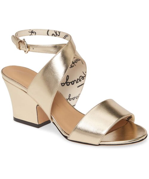 FERRAGAMO Mysen ストラップエスパドリーユ キャメル FERRAGAMO フェラガモ スリッポン 厚底 エナメル スニーカー