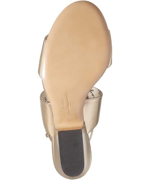 FERRAGAMO Mysen ストラップエスパドリーユ キャメル ガンチーニ 二つ折り財布 - ウィメンズ | Ferragamo