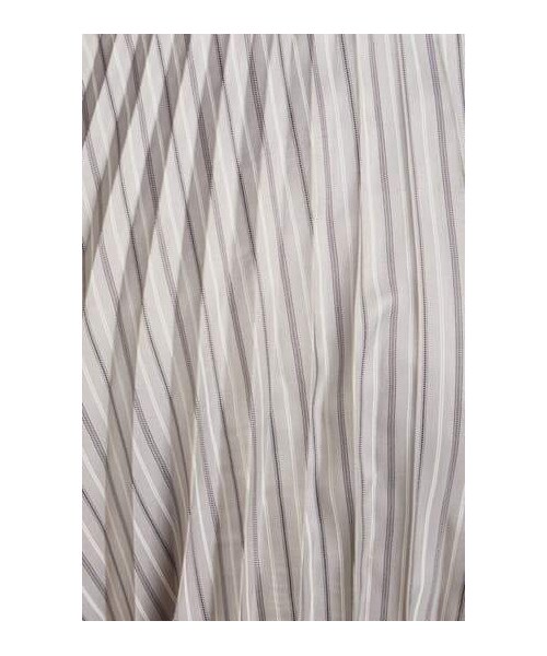 Acne Studios（アクネストゥディオズ）の「Acne Studios Ilia Asymmetrical Pleated Pinstripe Midi Skirt（スカート・レディース・Gray・6 Us / 36 Eu/8 Us / 38 Eu/10 Us / 40 Eu/4 Us / 34 Eu）」の3枚目の写真