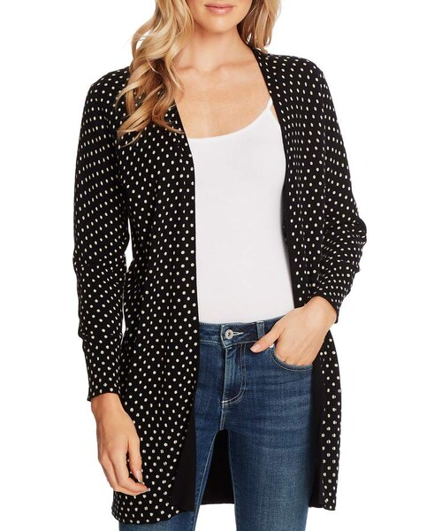cece（シーシー）の「CeCe Polka Dot Long Cardigan（カーディガン/ボレロ）」 WEAR