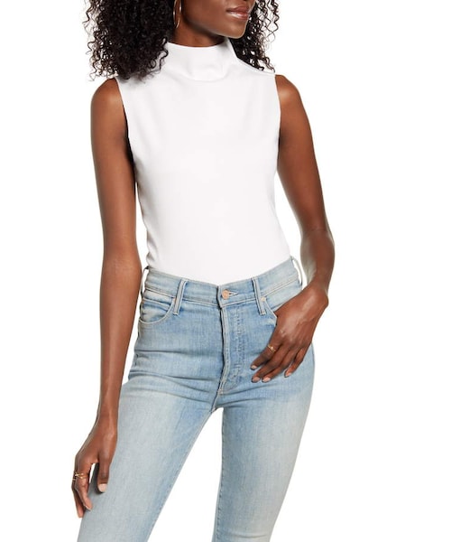 Endless Rose（エンドレスローズ）の「Endless Rose Sleeveless Mock Neck Top（Tシャツ