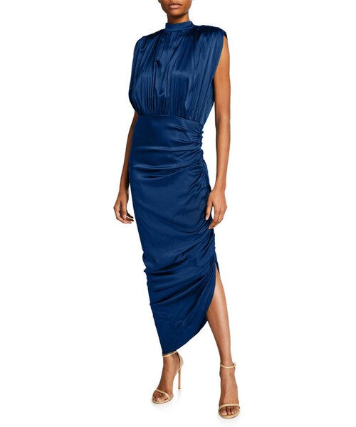 Veronica Beard ヴェロニカ ビアード の Veronica Beard Kendall Shirred Sleeveless Dress ワンピース Wear