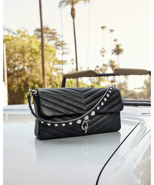 REBECCA MINKOFF ブラック クラッチバッグ レディース（レベッカ 