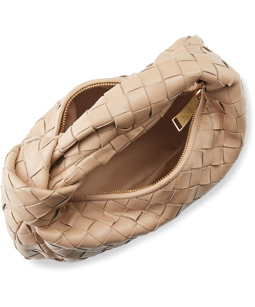 BOTTEGA VENETA(ボッテガヴェネタ)の「Bottega Veneta Jodi Mini Intrecciato Hobo Bag(バックパック/リュック・レディース・Black/Red/Orange・One Size)」の7枚目の写真