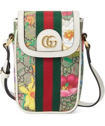 Gucci Ophidia GG Flora Phone Case Crossbody Bag