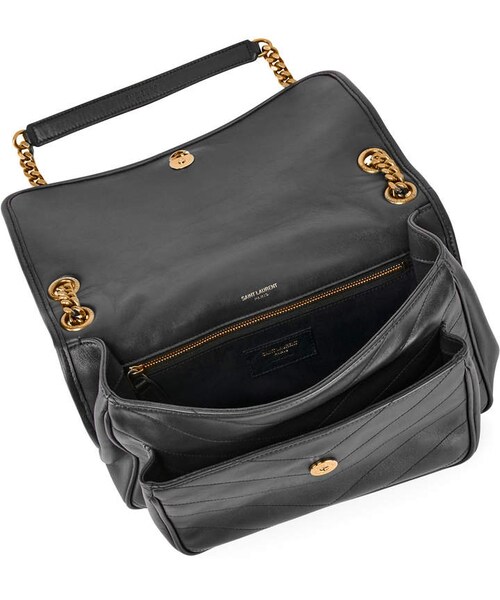 Saint Laurent(サンローラン)の「Saint Laurent Niki Medium Monogram YSL Lamb Leather Shoulder Bag(ショルダーバッグ・レディース・White/Black・One Size)」の3枚目の写真