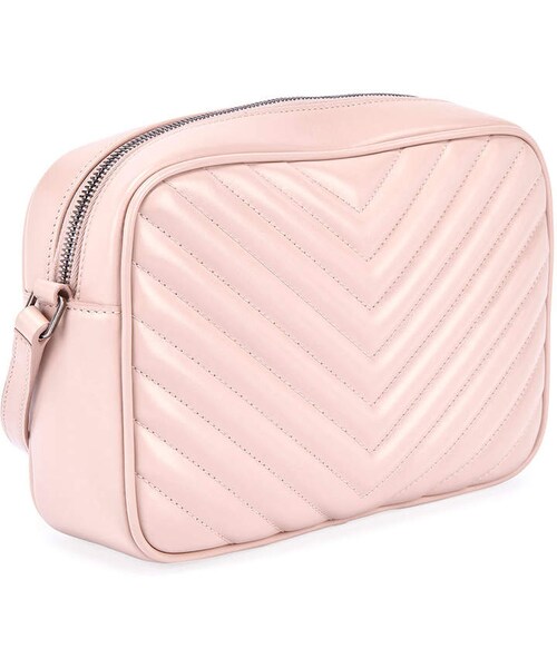 Saint Laurent(サンローラン)の「Saint Laurent Lou Medium YSL Monogram Calfskin Camera Crossbody Bag - Aged Silver Hardware(ショルダーバッグ・レディース・Pink/Gray/Black・One Size)」の6枚目の写真