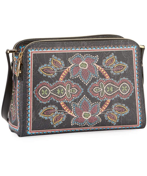 ETRO（エトロ）の「Etro Twister Crossbody Dual Zip Bag