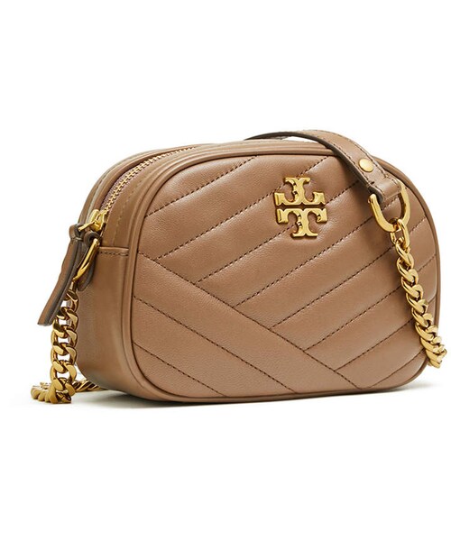 TORY BURCH（トリーバーチ）の「Tory Burch Kira Small Chevron Crossbody Camera Bag（ショルダーバッグ・レディース・Black/Brown/Red/White・One Size）」の6枚目の写真