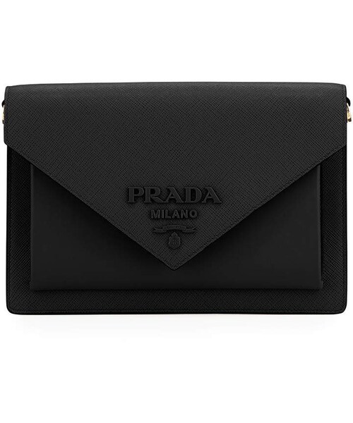 PRADA（プラダ）の「Prada Monochrome Crossbody Bag（ショルダーバッグ）」 WEAR