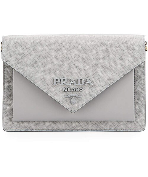 PRADA（プラダ）の「Prada Monochrome Crossbody Bag（ショルダーバッグ）」 WEAR